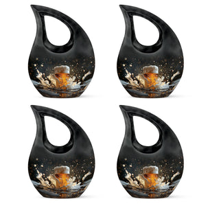 Teardrop Shaped  Keepsake Set of 4