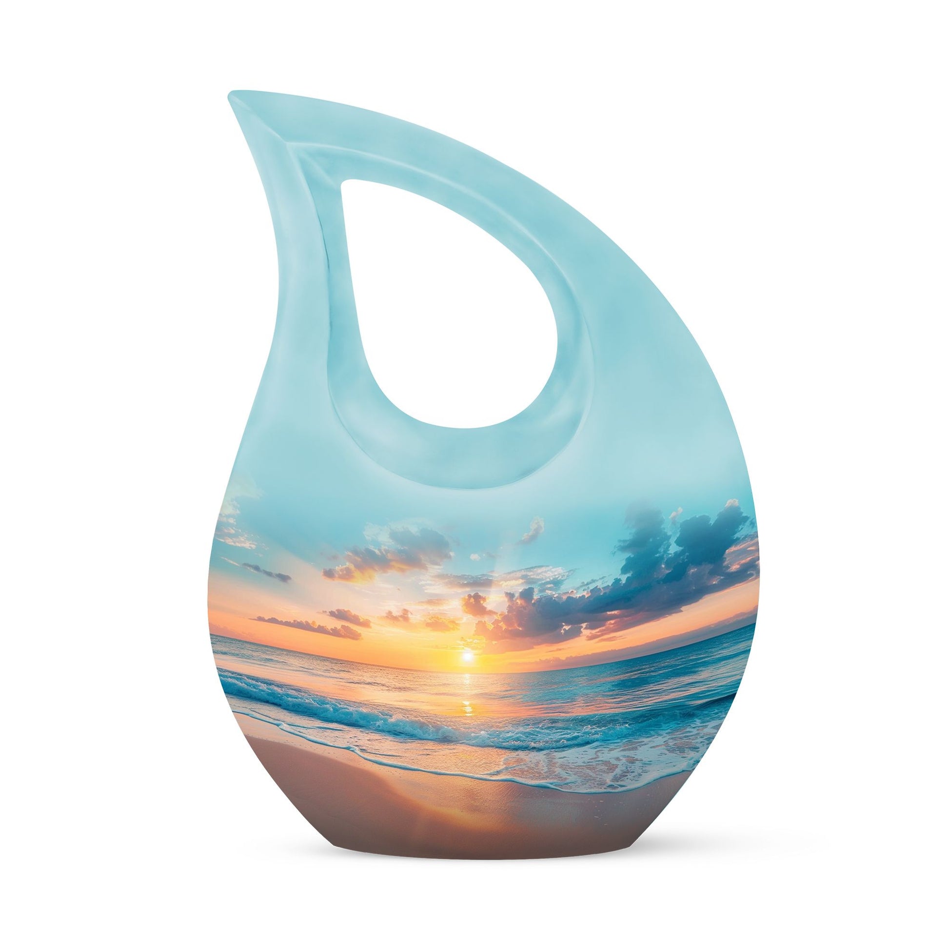 Teardrop Shaped  Keepsake 3 Inch