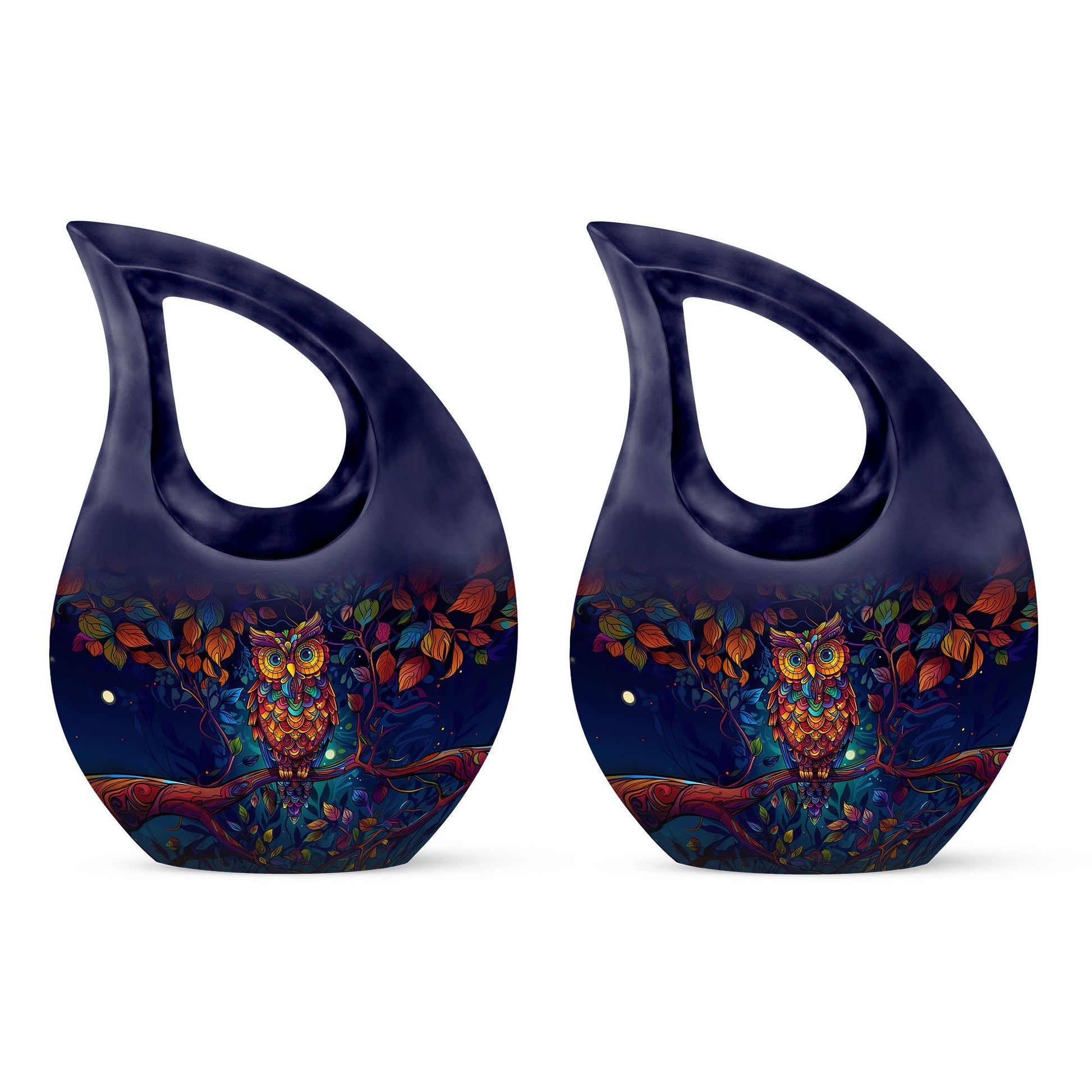 Teardrop Shaped  Keepsake Set of 2