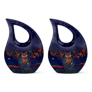 Teardrop Shaped  Keepsake Set of 2