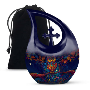 Teardrop Shaped  Large Urn 10 Inch