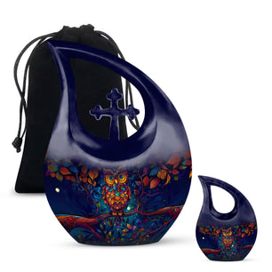 Teardrop Shaped  Large Urn With 1 Keepsake