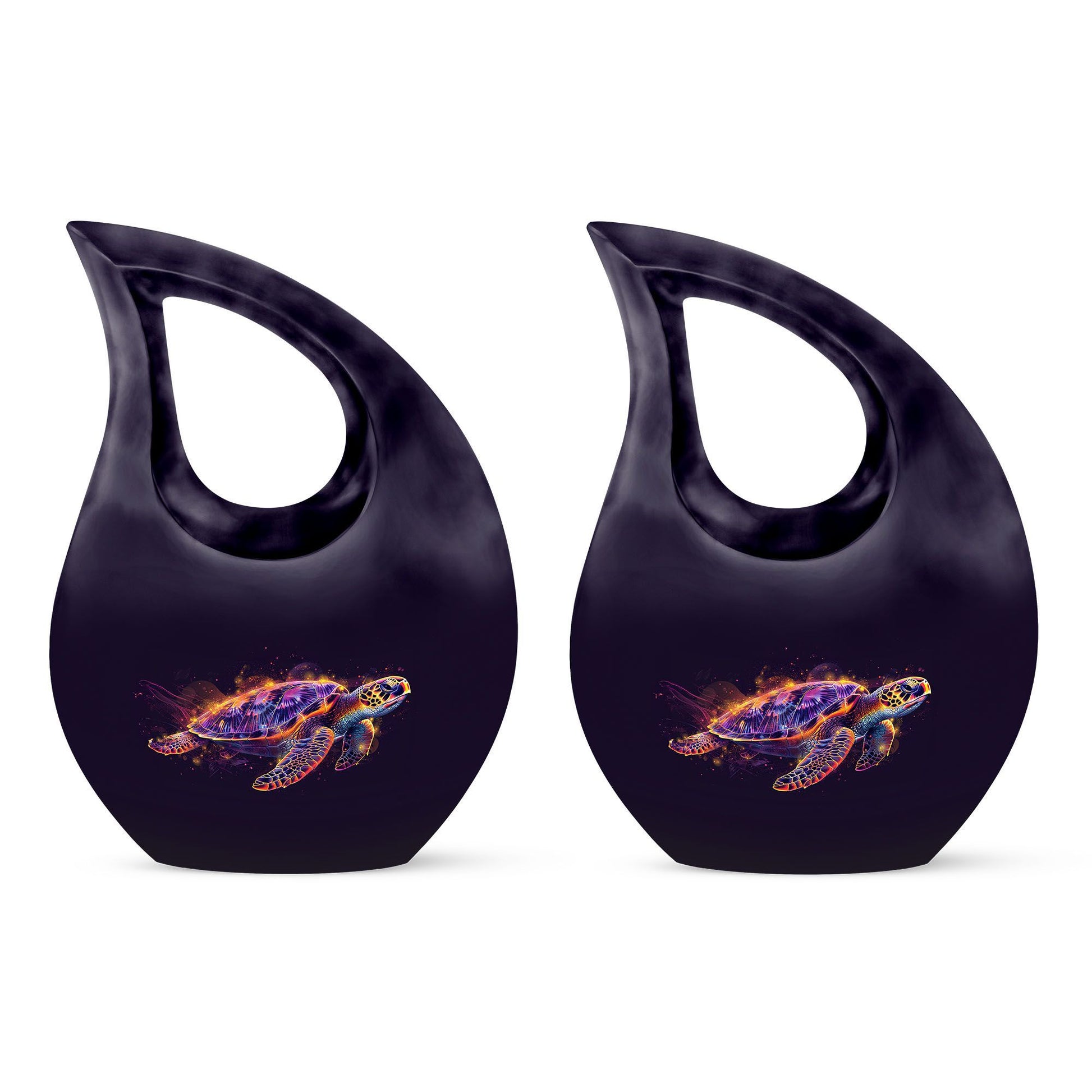 Teardrop Shaped  Keepsake Set of 2