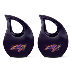 Teardrop Shaped  Keepsake Set of 2