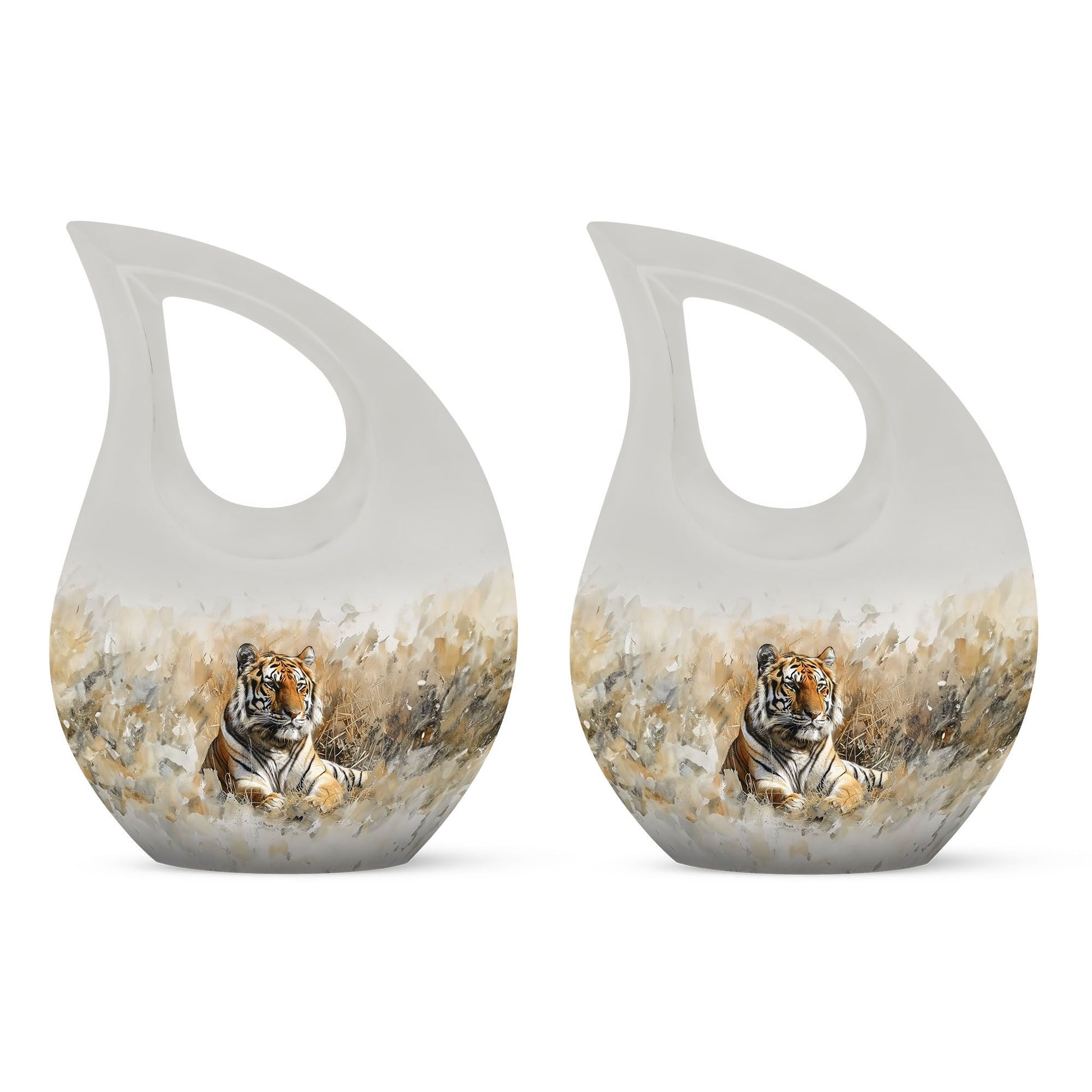 Teardrop Shaped  Keepsake Set of 2