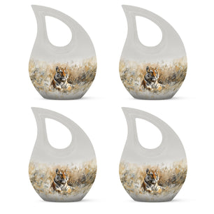 Teardrop Shaped  Keepsake Set of 4