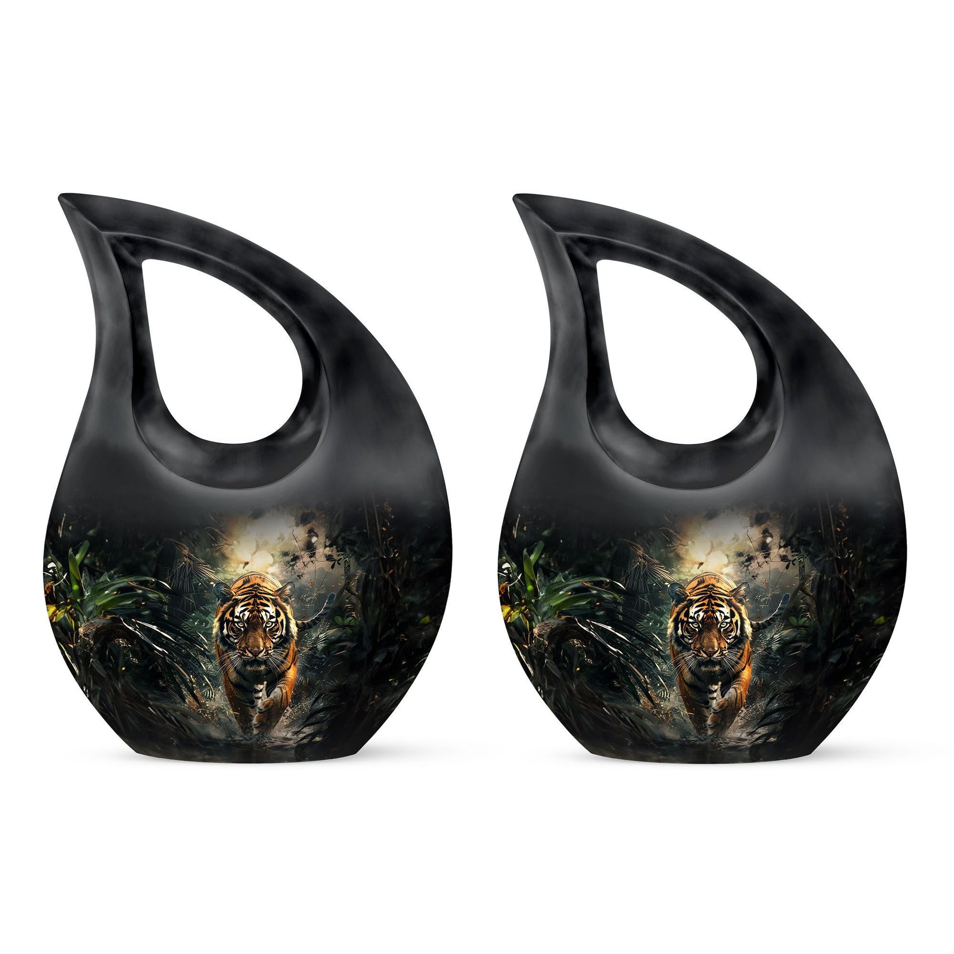 Teardrop Shaped  Keepsake Set of 2
