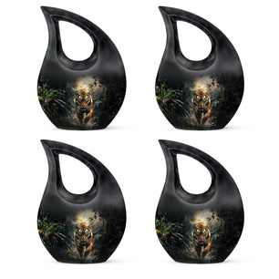 Teardrop Shaped  Keepsake Set of 4
