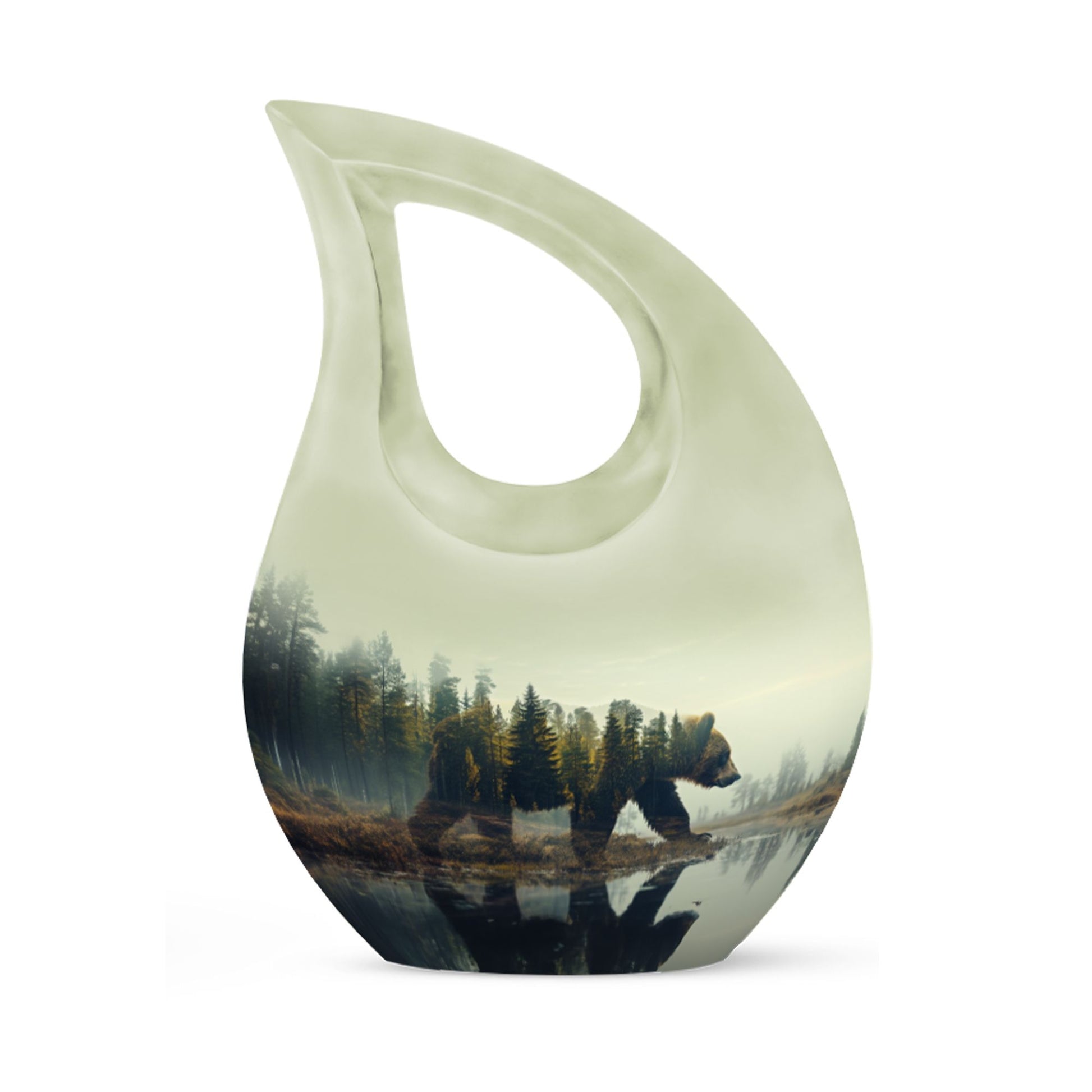 Teardrop Shaped  Keepsake 3 Inch