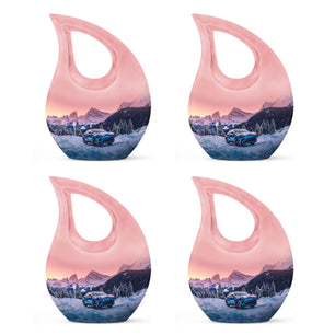 Car Theme 3 Inch Keepsake Pack of 4