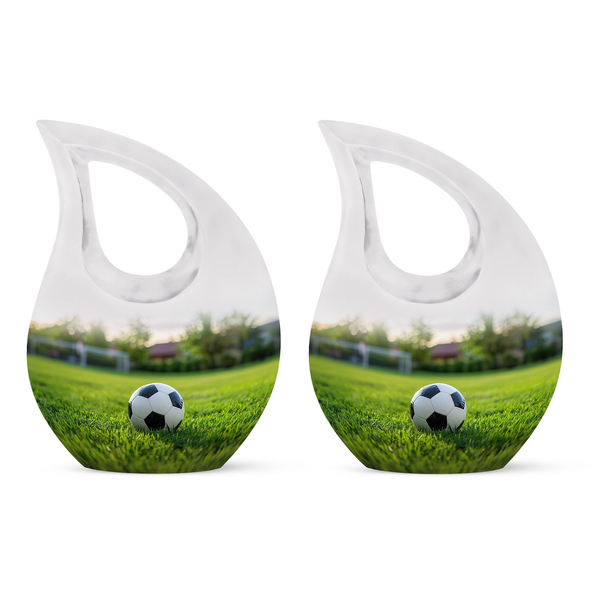 Foothball Theme 3 Inch Keepsake Pack of 2