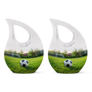 Foothball Theme 3 Inch Keepsake Pack of 2