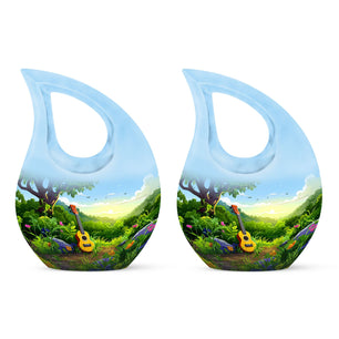 Guitar Theme 3 Inch Keepsake Pack of 2