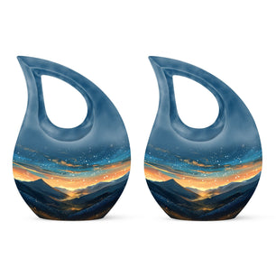 Majestic Sky Theme 3 Inch Keepsake Pack of 2