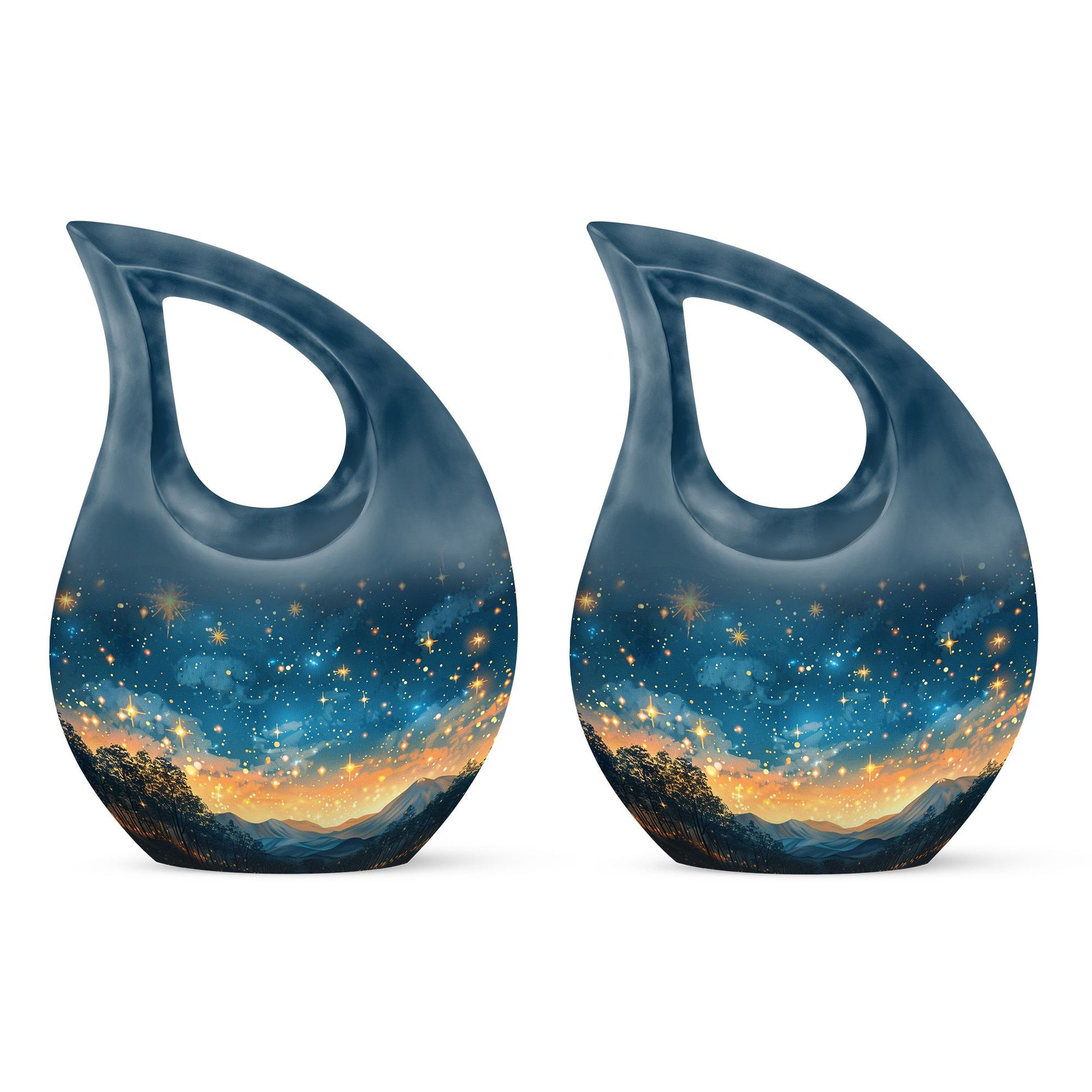 Majestic Sky Theme 3 Inch Keepsake Pack of 2