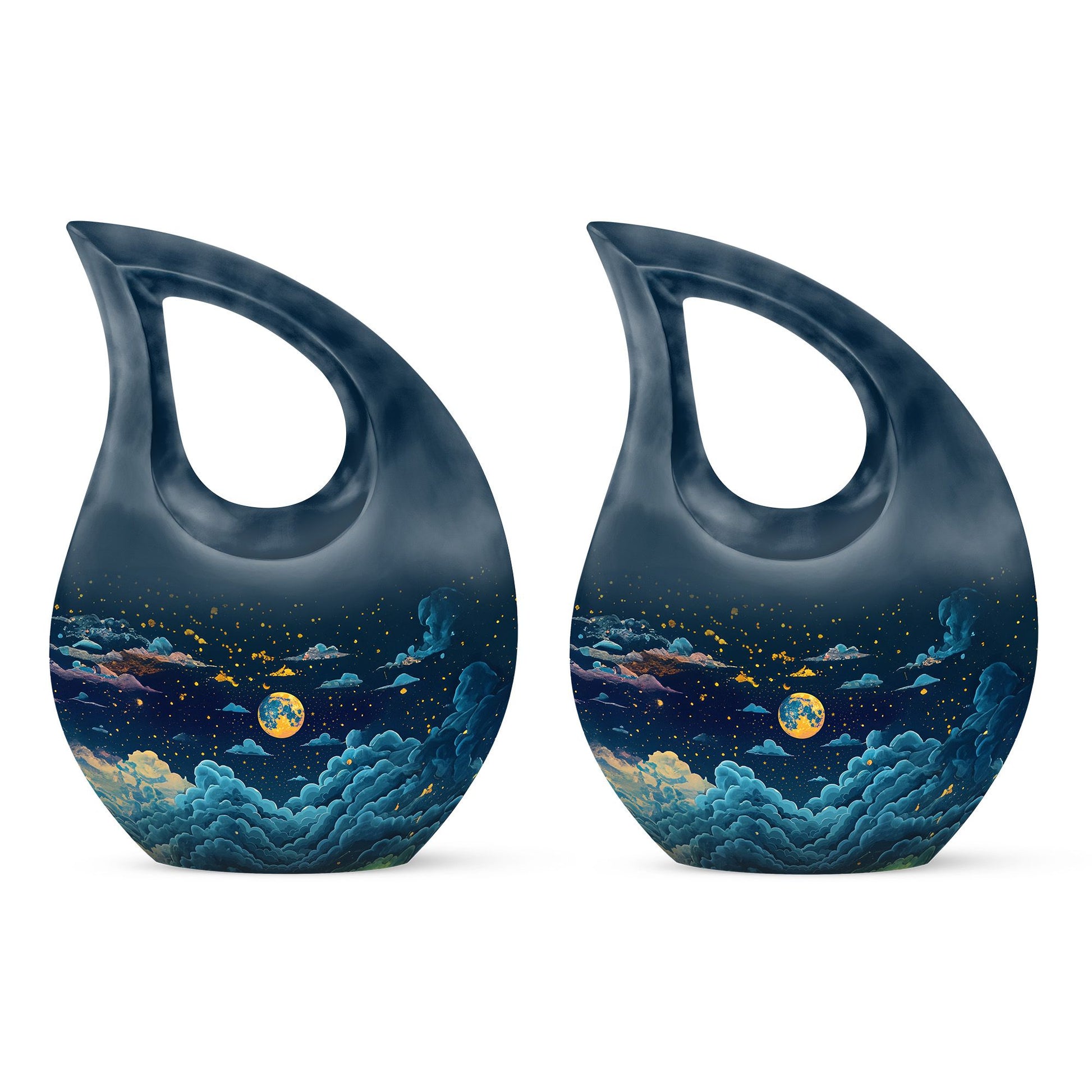 Majestic Moon Theme 3 Inch Keepsake Pack of 2