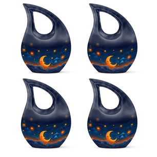 Night Sky Theme 3 Inch Keepsake Pack of 4