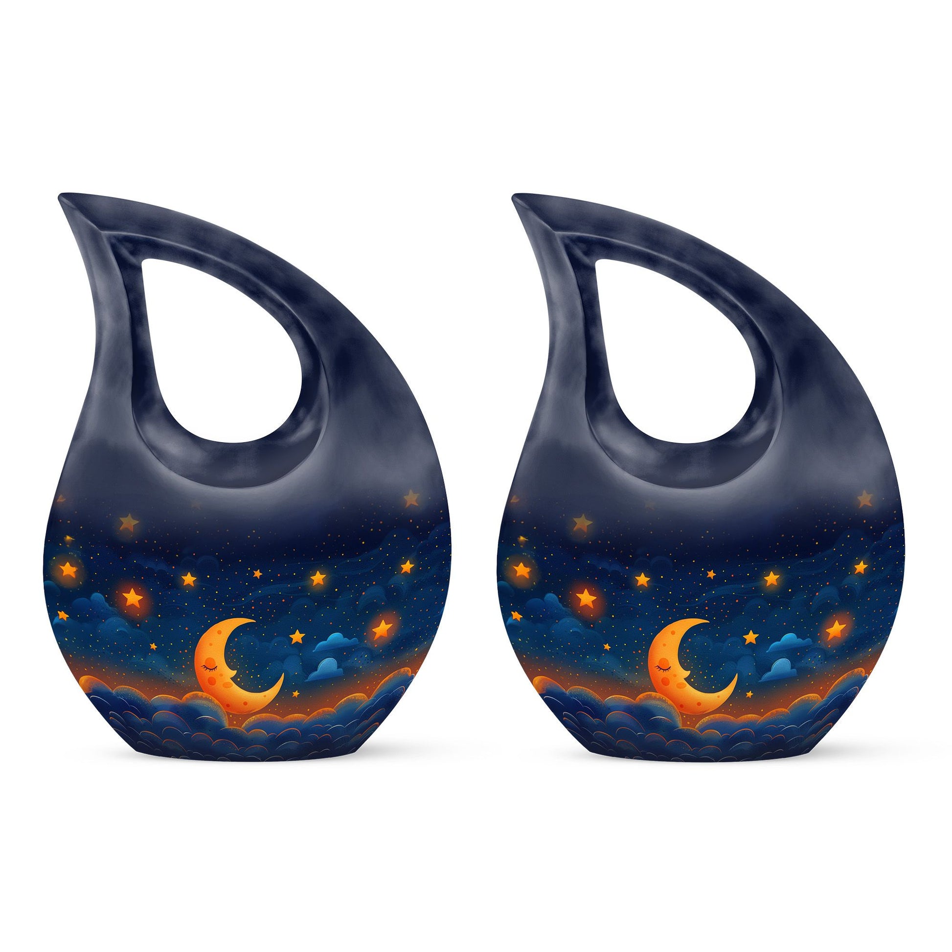 Night Sky Theme 3 Inch Keepsake Pack of 2