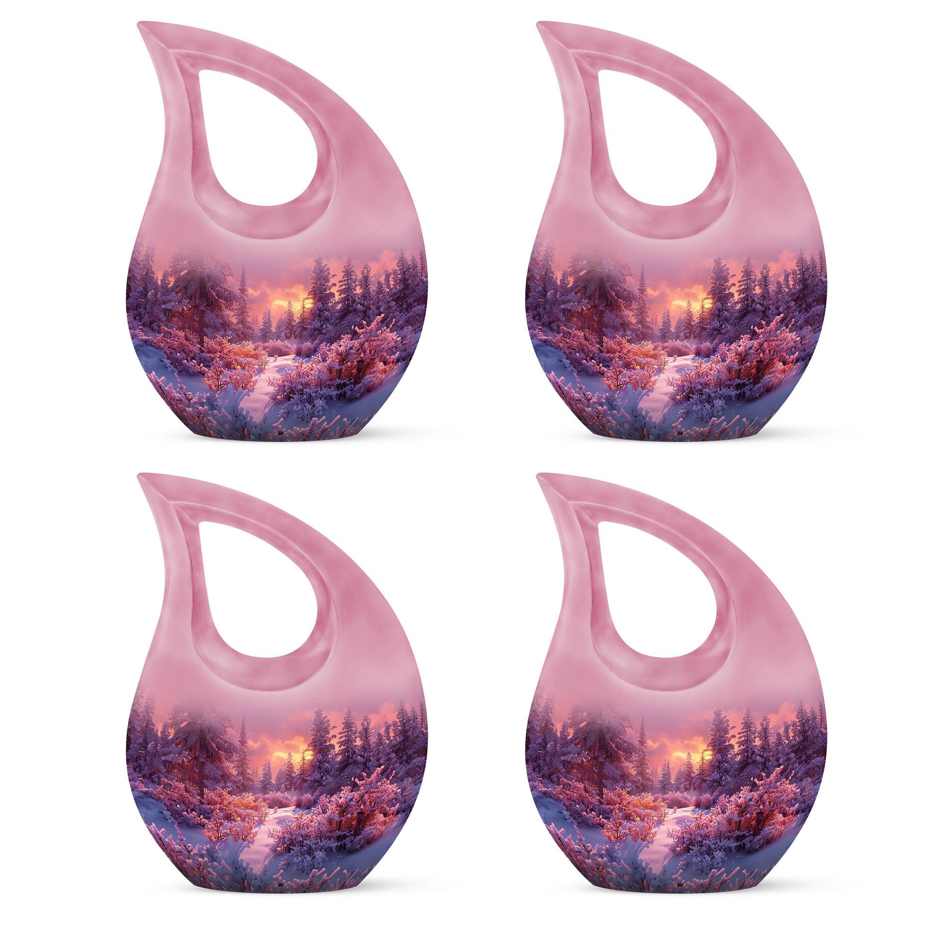 Majestic Sky Theme 3 Inch Keepsake Pack of 4