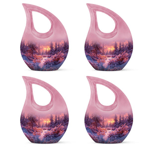 Majestic Sky Theme 3 Inch Keepsake Pack of 4