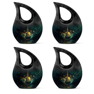 Guitar Theme 3 Inch Keepsake Pack of 4