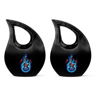 Guitar Theme 3 Inch Keepsake Pack of 2