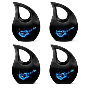 Guitar Theme 3 Inch Keepsake Pack of 4