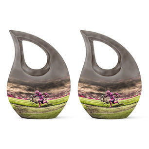Football Theme 3 Inch Keepsake Pack of 2