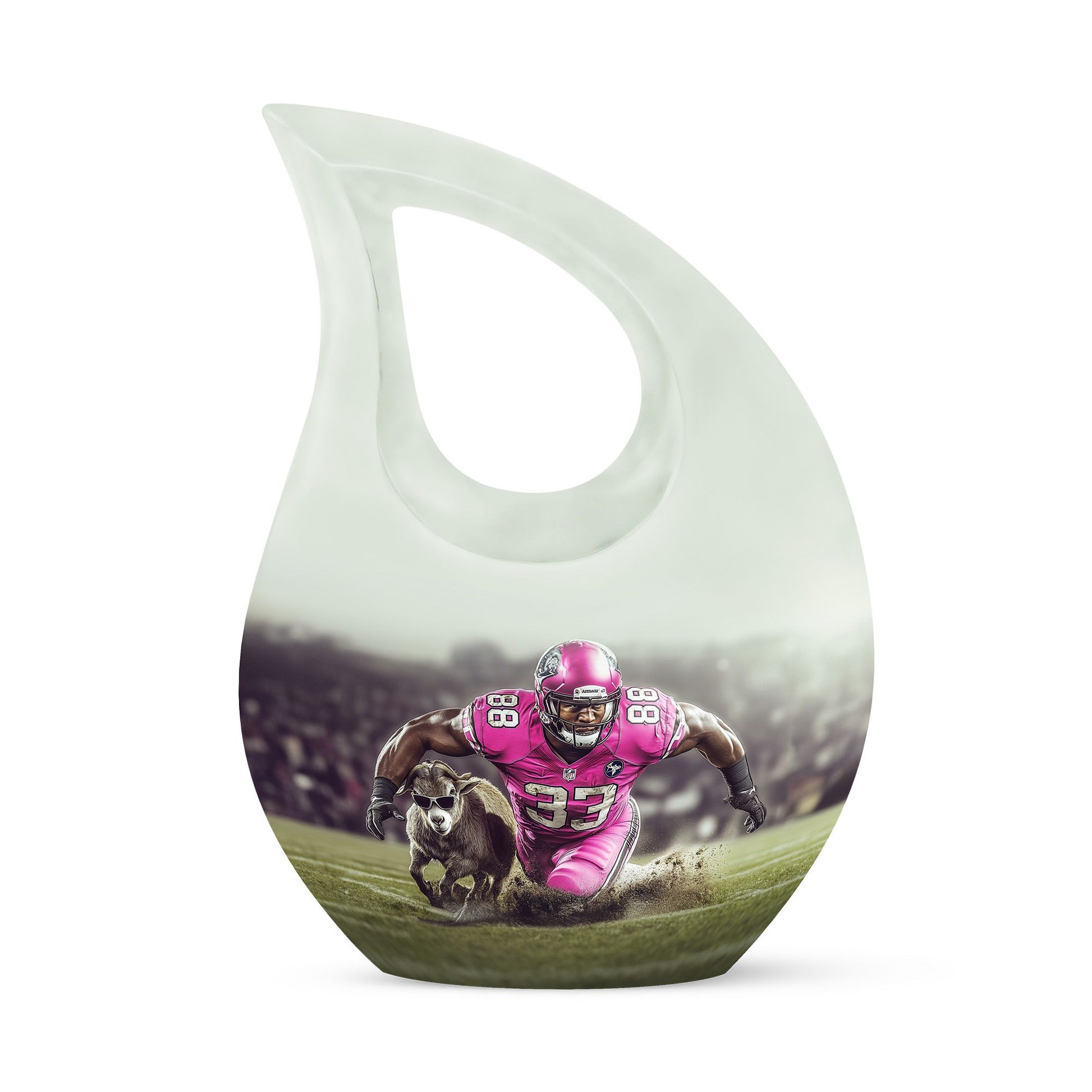 Football Theme 3 Inch Keepsake