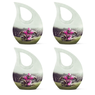 Football Theme 3 Inch Keepsake Pack of 4