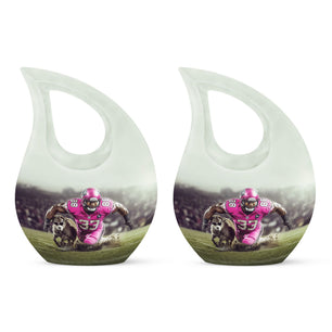 Football Theme 3 Inch Keepsake Pack of 2