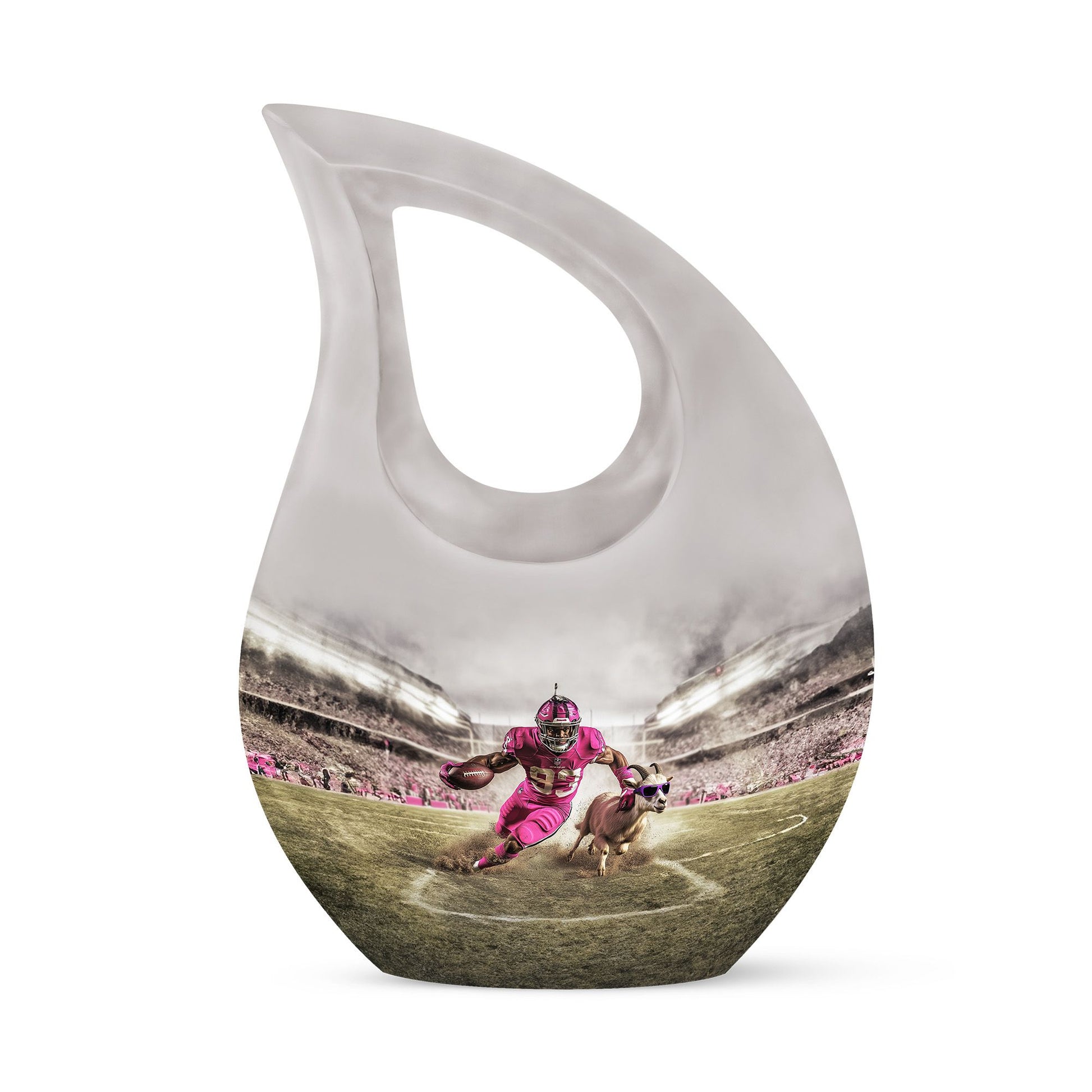 Football Theme 3 Inch Keepsake