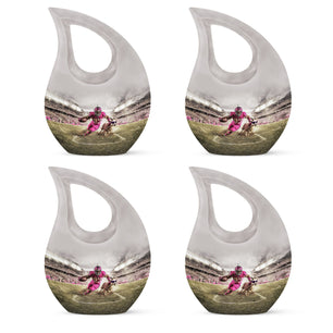 Football Theme 3 Inch Keepsake Pack of 4