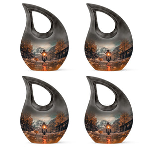 Motorbike Riders Theme 3 Inch Keepsake Pack of 4