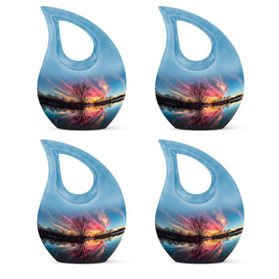 River Theme 3 Inch Keepsake Pack of 4