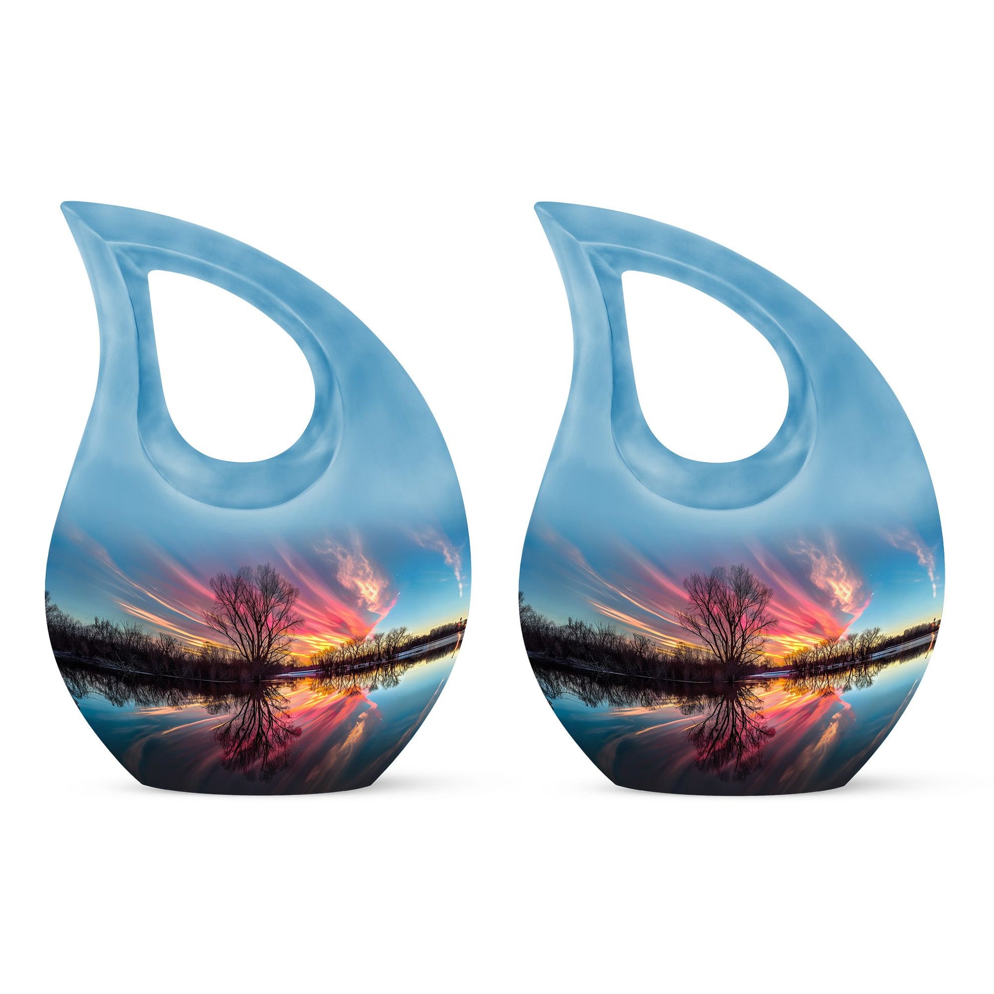 River Theme 3 Inch Keepsake Pack of 2