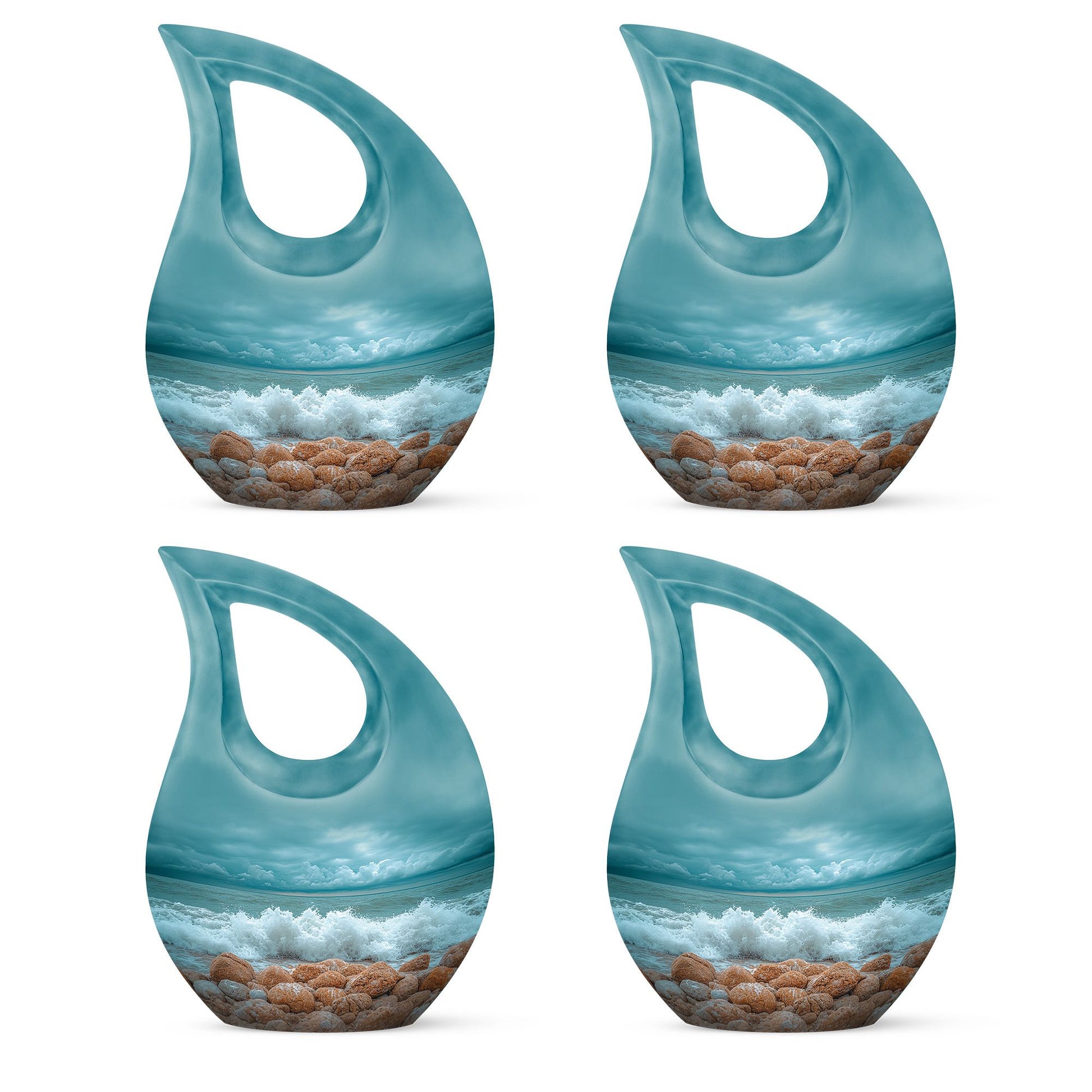 Sea Theme 3 Inch Keepsake Pack of 4
