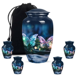Magical Butterfly Fantasy- Butterfly Urn Teardrop Cremation Urn