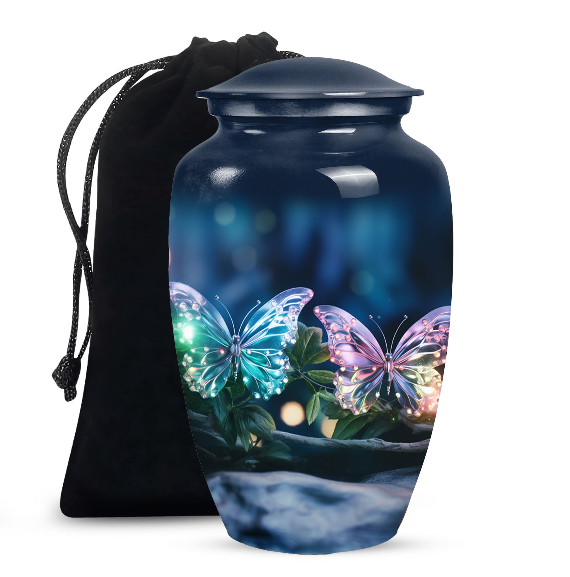 Magical Butterfly Fantasy- Butterfly Urn Teardrop Cremation Urn