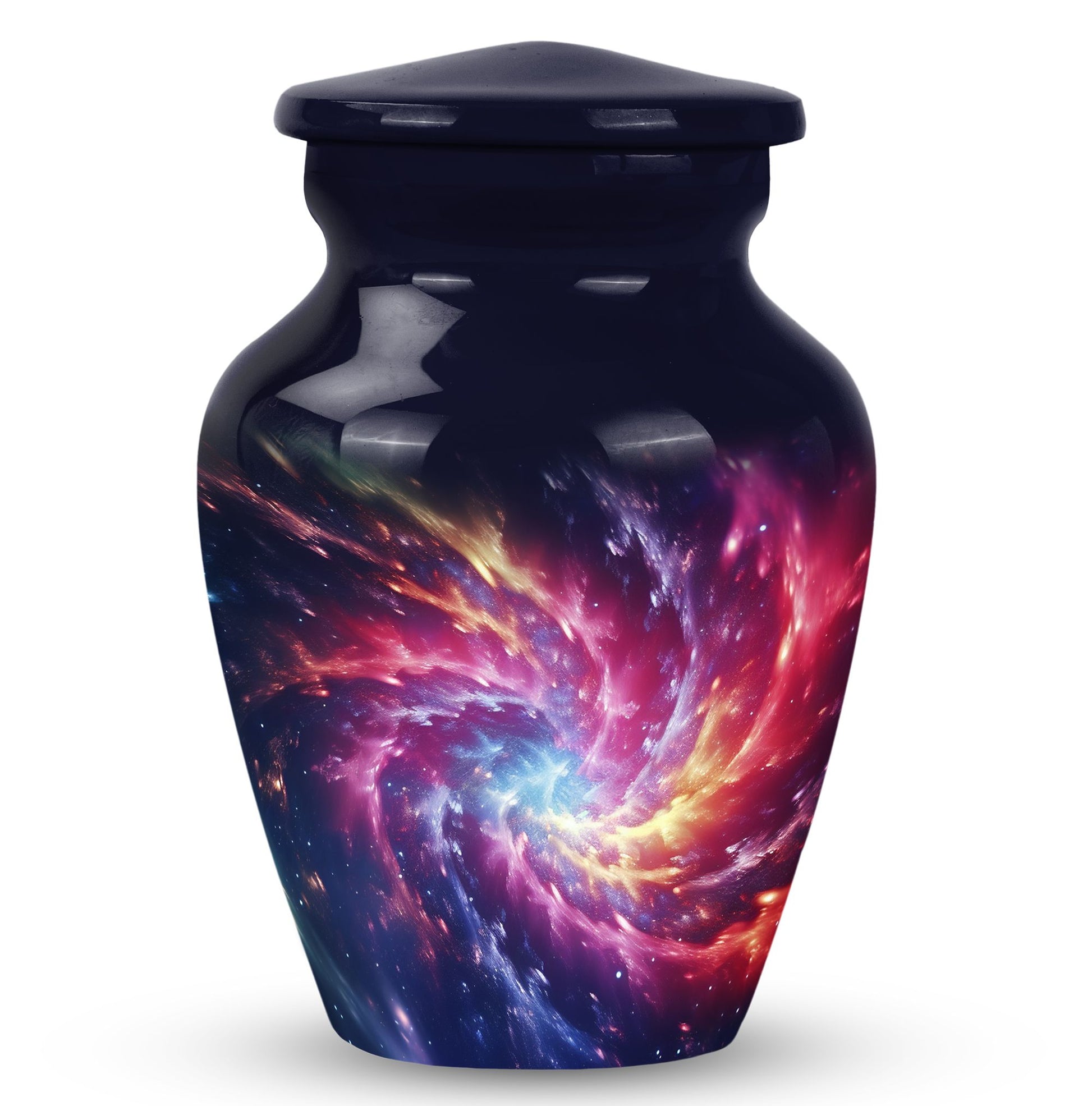 Symphony Cosmos - Galaxy Urn Teardrop, Heart Cremation Urn For Ashes