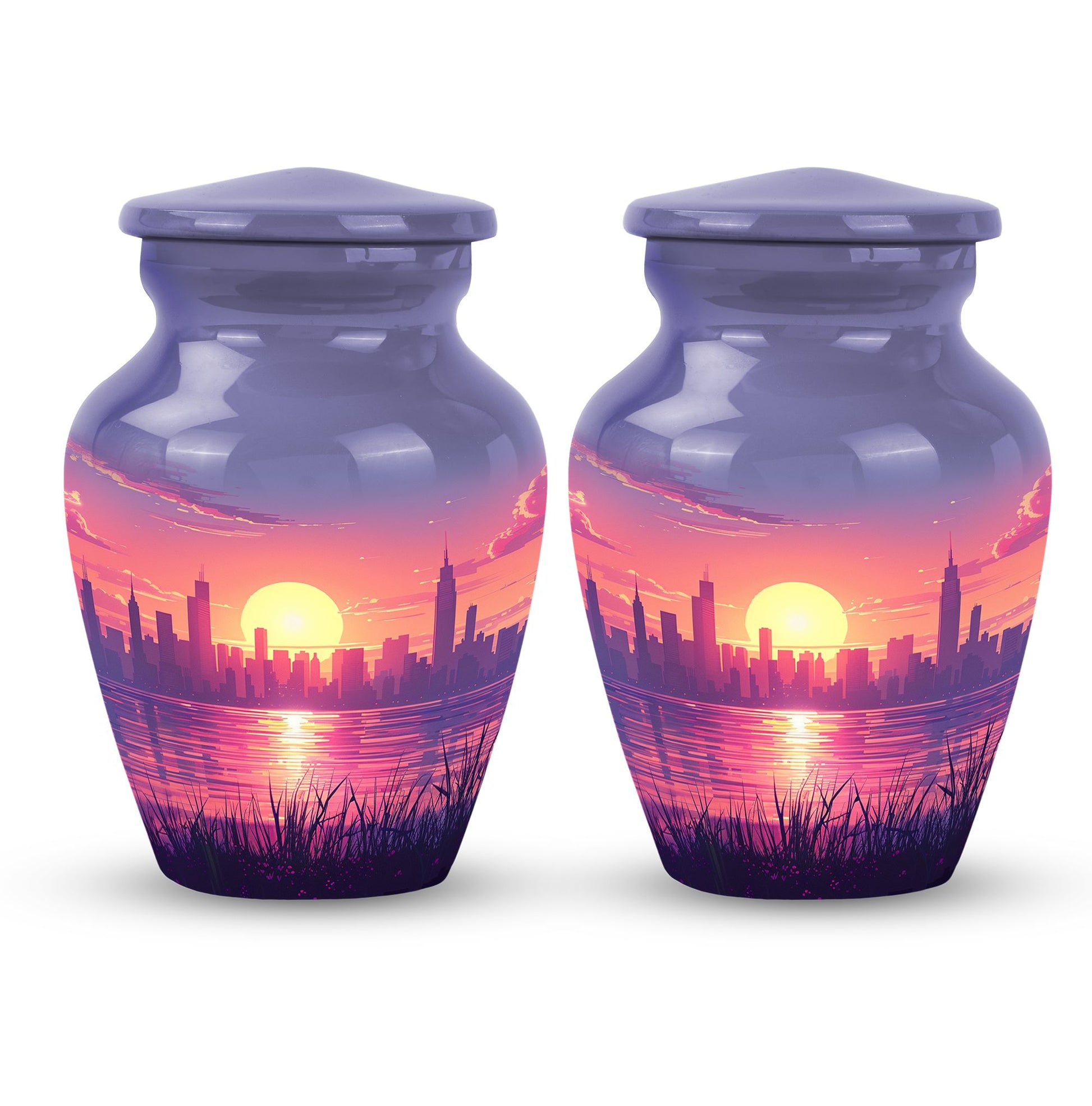 Urban Oasis - Car Urn Large Teardrop, Heart Urn For Ashes