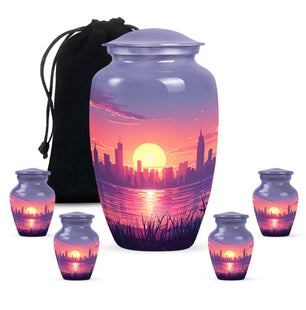 Urban Oasis - Car Urn Large Teardrop, Heart Urn For Ashes