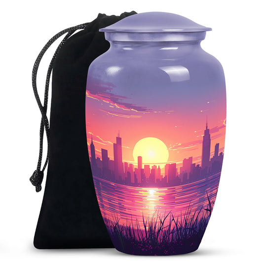 Urban Oasis - Car Urn Large Teardrop, Heart Urn For Ashes