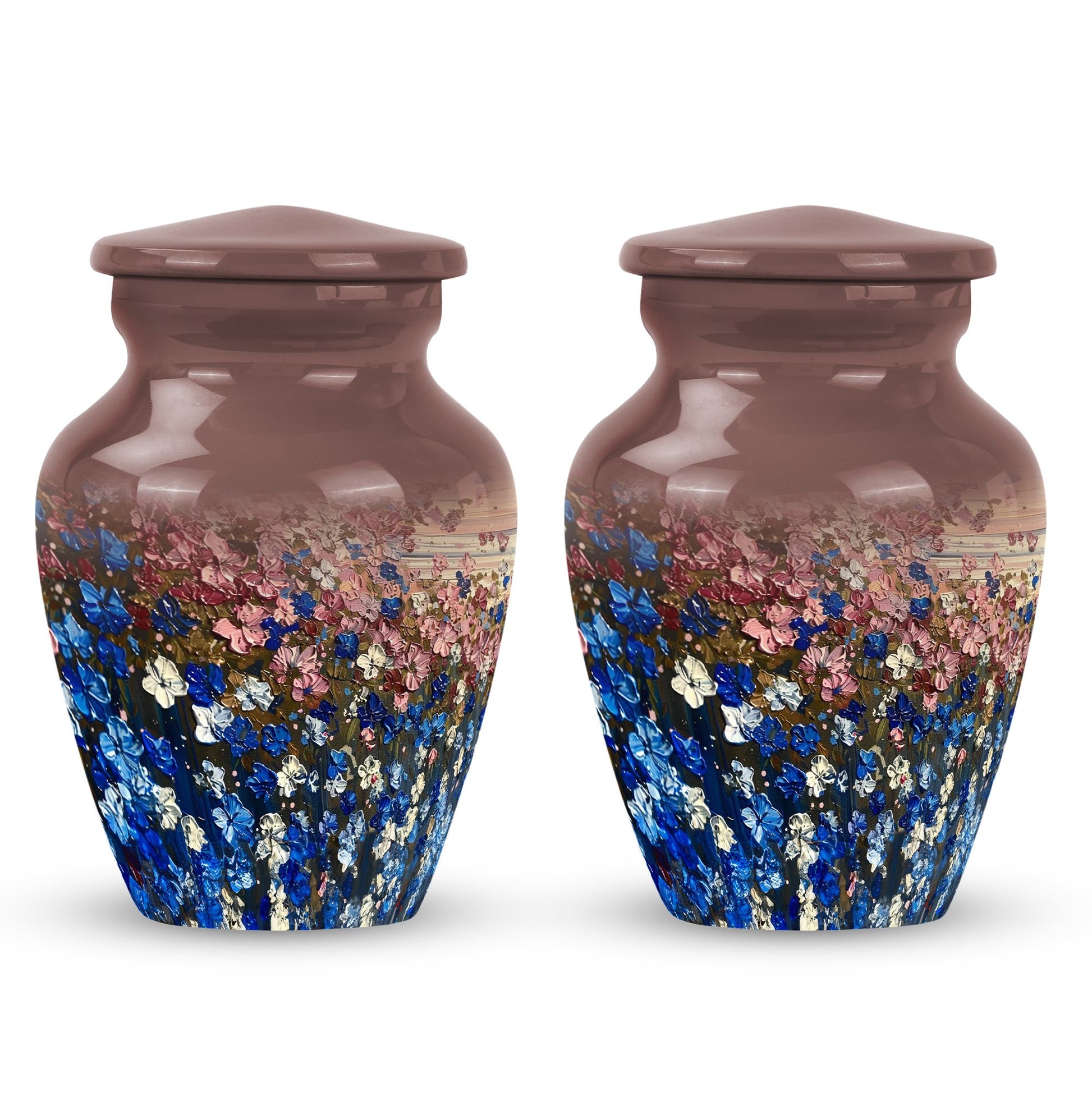 Flowers Urns For Women Funeral, Ashes Cremation Urn