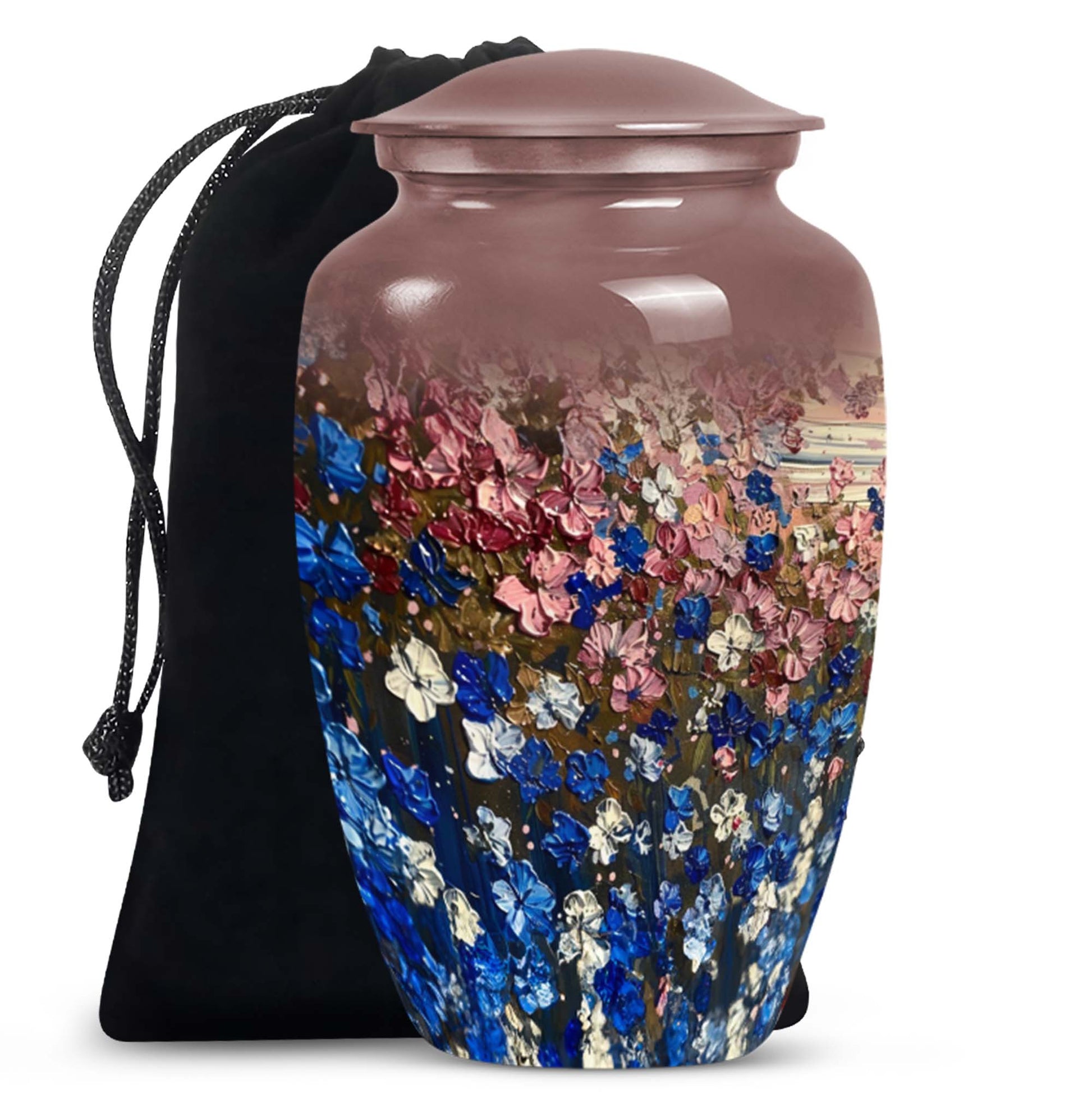 Flowers Urns For Women Funeral, Ashes Cremation Urn