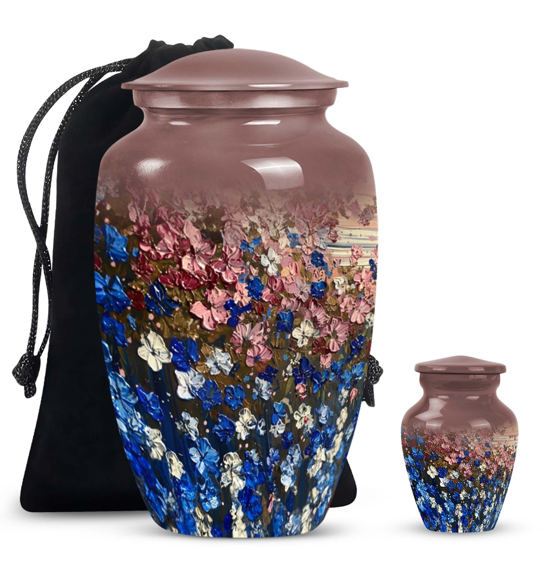 Flowers Urns For Women Funeral, Ashes Cremation Urn