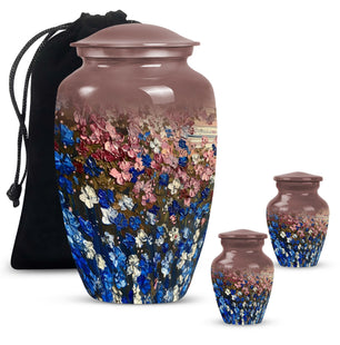 Flowers Urns For Women Funeral, Ashes Cremation Urn