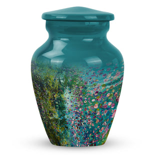 Flowers Urn Vase Funeral, Ashes Cremation Urn For Ashes