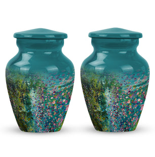 Flowers Urn Vase Funeral, Ashes Cremation Urn For Ashes