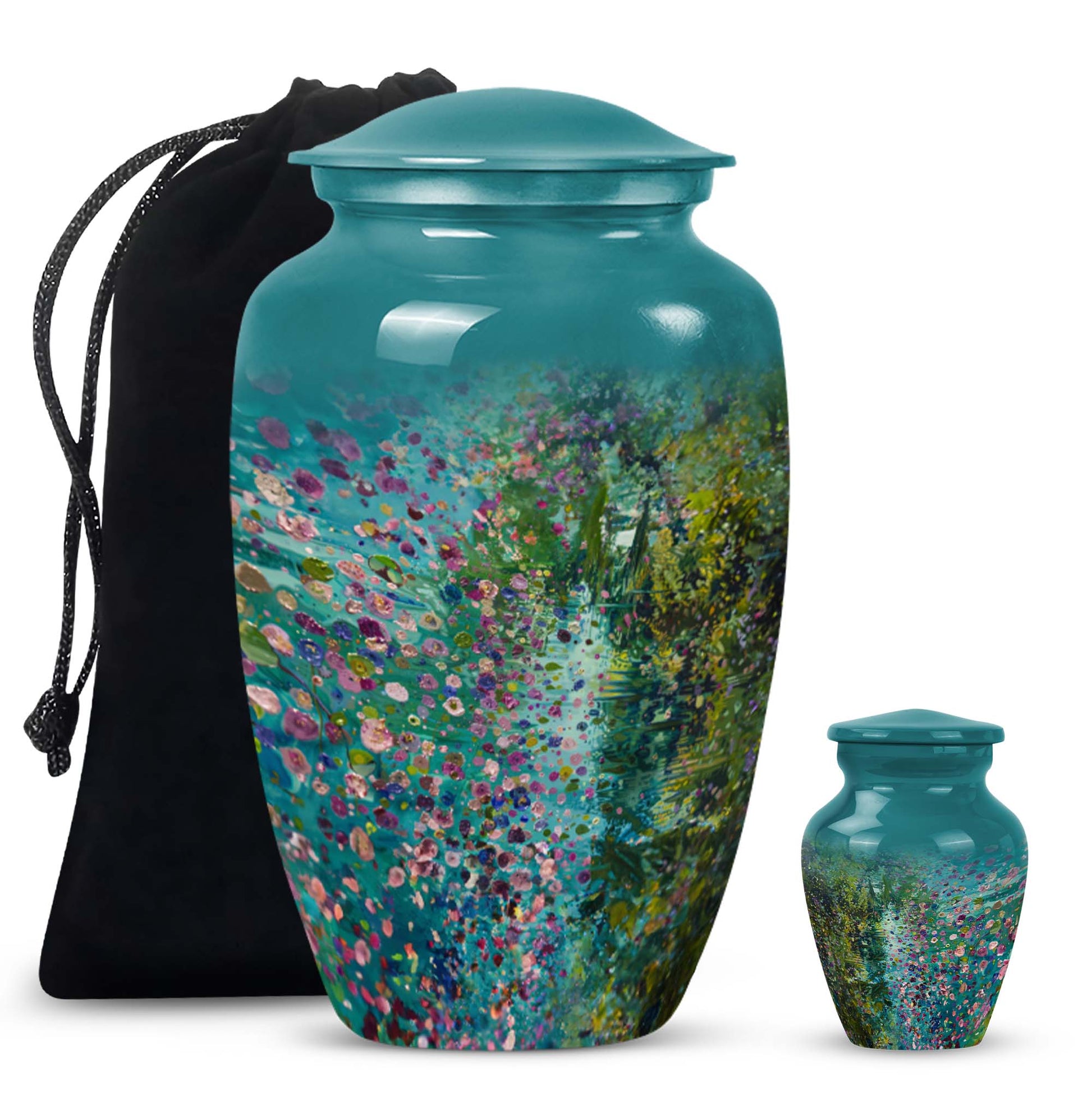Flowers Urn Vase Funeral, Ashes Cremation Urn For Ashes